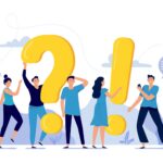 Illustration showing question mark